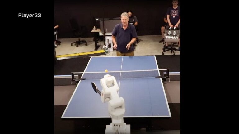 1 Dont have anyone to play ping pong with No problem with this robot